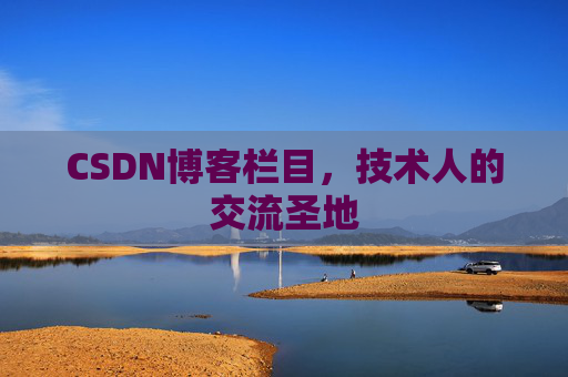 CSDN博客栏目，技术人的交流圣地