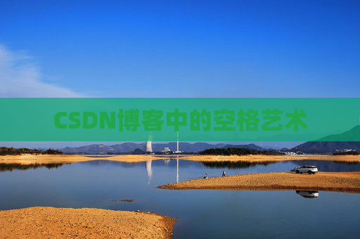 CSDN博客中的空格艺术